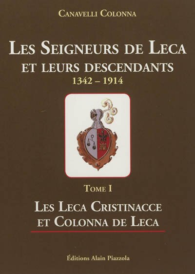 Seigneurs de leca et leur descendants 4 vol. (Les)