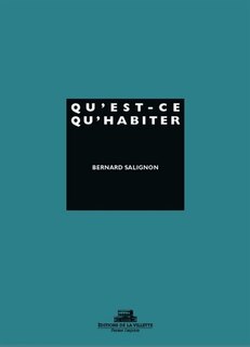 Couverture_Qu'est-ce qu'habiter ?