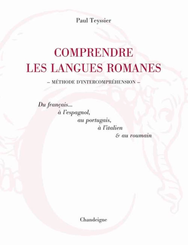 Couverture_Comprendre les langues romanes