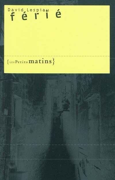 Front cover_Férié