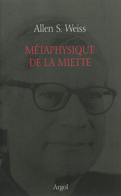 Front cover_Métaphysique de la miette