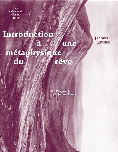 Couverture_Introduction à une métaphysique du rêve