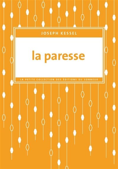 Front cover_Paresse (La)