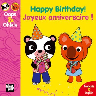 Couverture_Joyeux anniversaire ! = Happy birthday !
