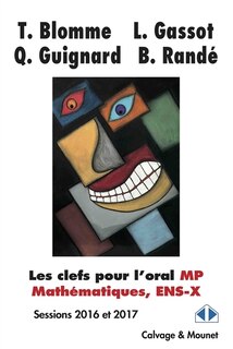 Couverture_Les clés pour l'oral MP, mathématiques, ENS-X