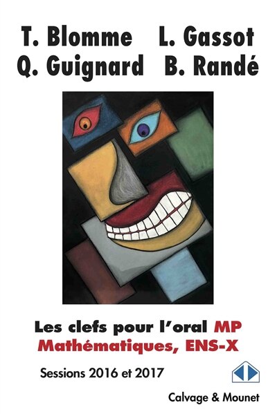 Couverture_Les clés pour l'oral MP, mathématiques, ENS-X