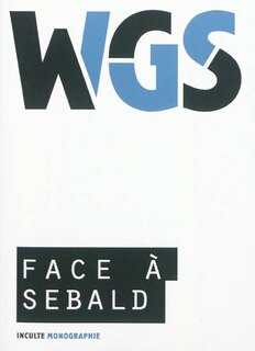 Front cover_Face à Sebald