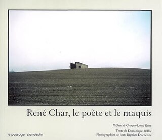 Front cover_René Char, le poète et le maquis