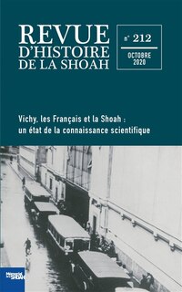 Front cover_Revue d'histoire de la Shoah, n°212. Vichy, les Français et la Shoah