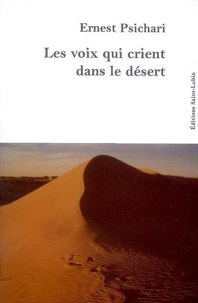 Front cover_Les voix qui crient dans le désert : souvenirs d'Afrique
