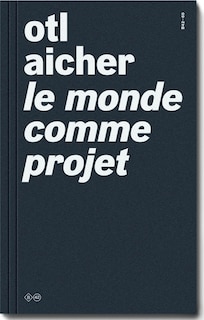 Front cover_Le monde comme projet
