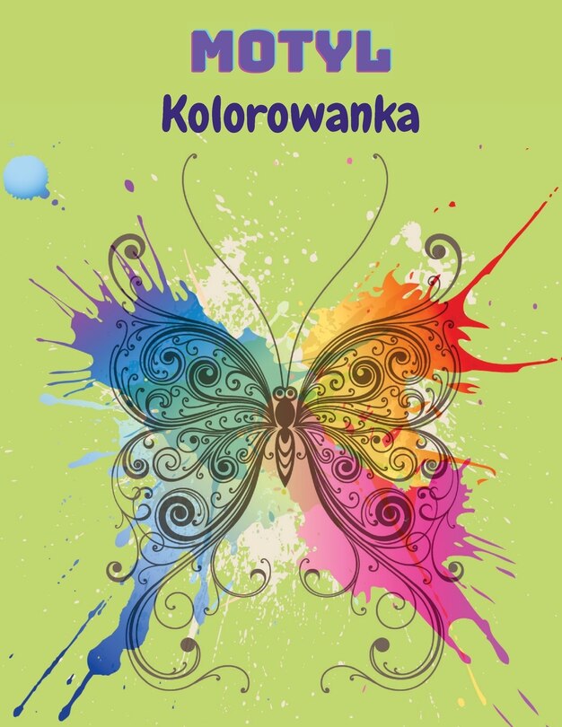 Couverture_Motyl Kolorowanka