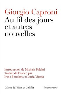 Front cover_Au fil des jours