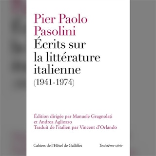 Couverture_Ecrits sur la litt&eacute;rature italienne