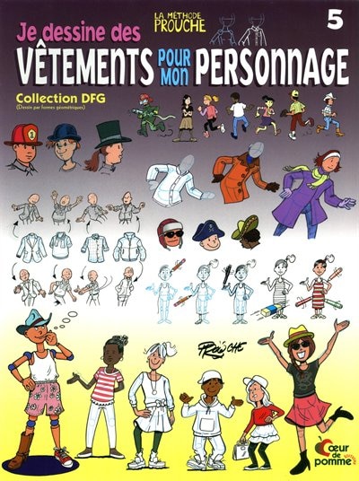 Front cover_PROUCHE 05 JE DESSINE VETEMENTS...PERSONNAGE