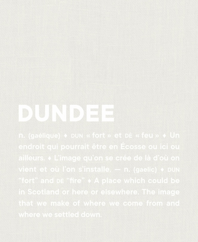 Hua Jin : Dundee