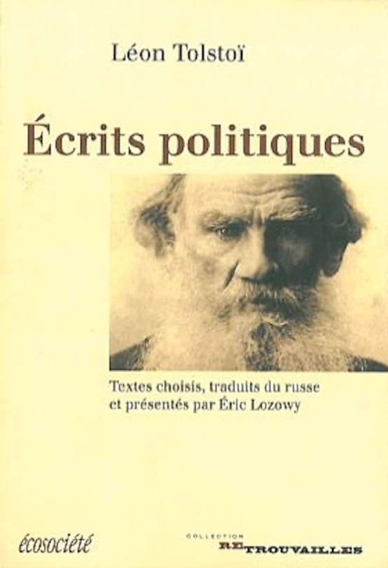 Front cover_Écrits politiques