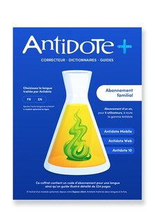 Front cover_ANTIDOTE+ FAMILIAL