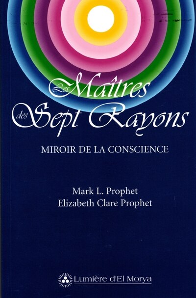 Front cover_Les maîtres des sept rayons : miroir de la conscience