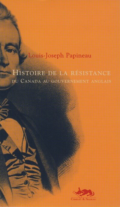 Couverture_Histoire de la résistance du Canada au gouvernement anglais