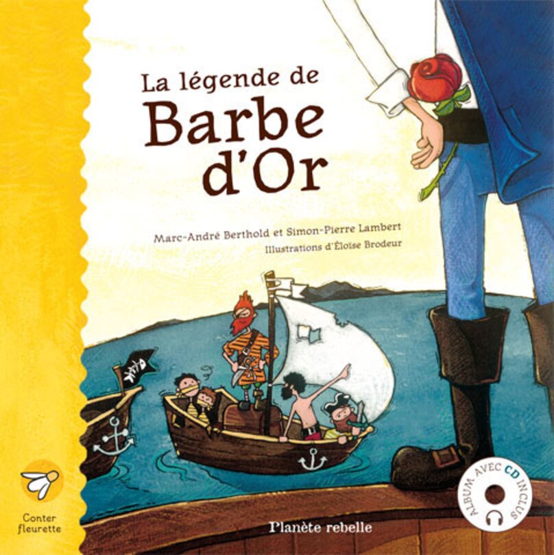 Front cover_Légende de Barbe d'Or (La)  [avec CD]