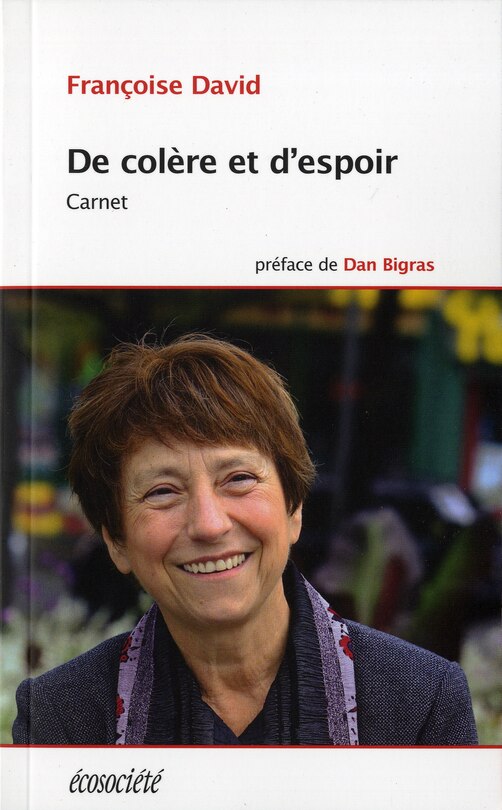 Front cover_De colère et d'espoir