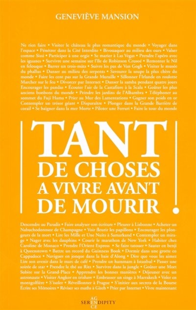 Couverture_Tant de Choses à Vivre Avant de Mourir
