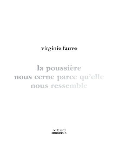 Couverture_La poussière nous cerne parce qu'elle nous ressemble