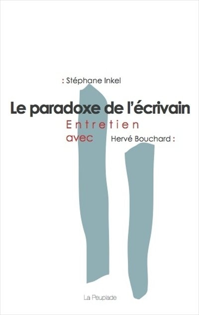 Front cover_Le paradoxe de l'écrivain