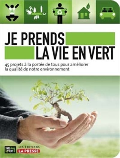 Front cover_Je prends la vie en vert