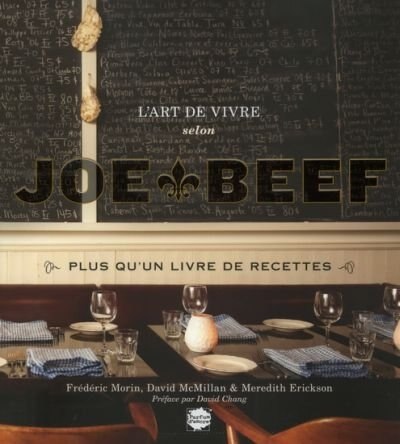 Couverture_L' art de vivre selon Joe Beef