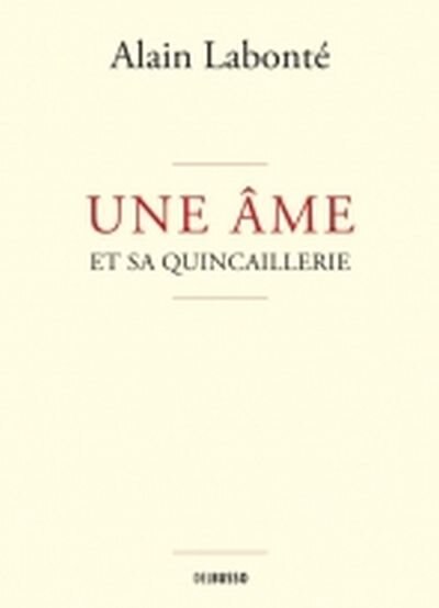 Front cover_Une &acirc;me et sa quincaillerie