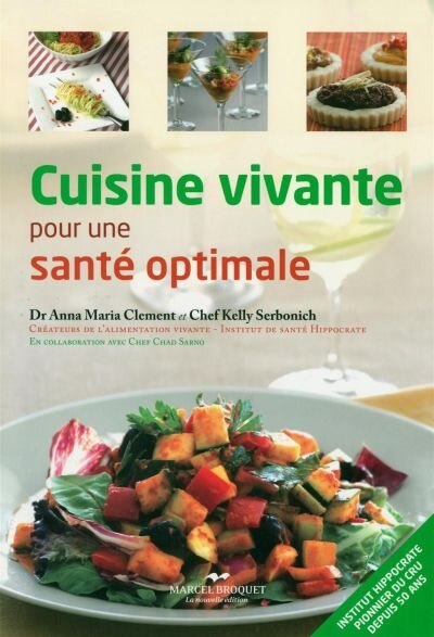 Couverture_CUISINE VIVANTE POUR UNE SANTE OPTIMALE