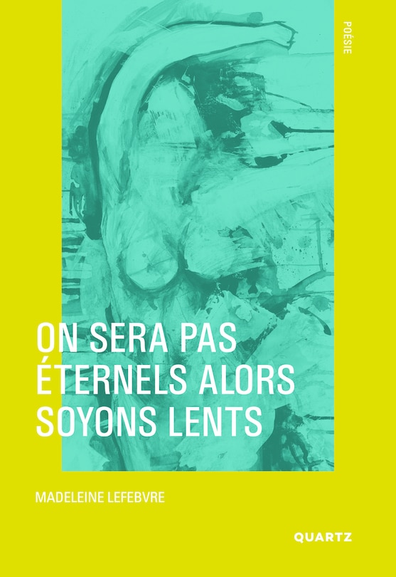 Front cover_On sera pas éternels alors soyons lents