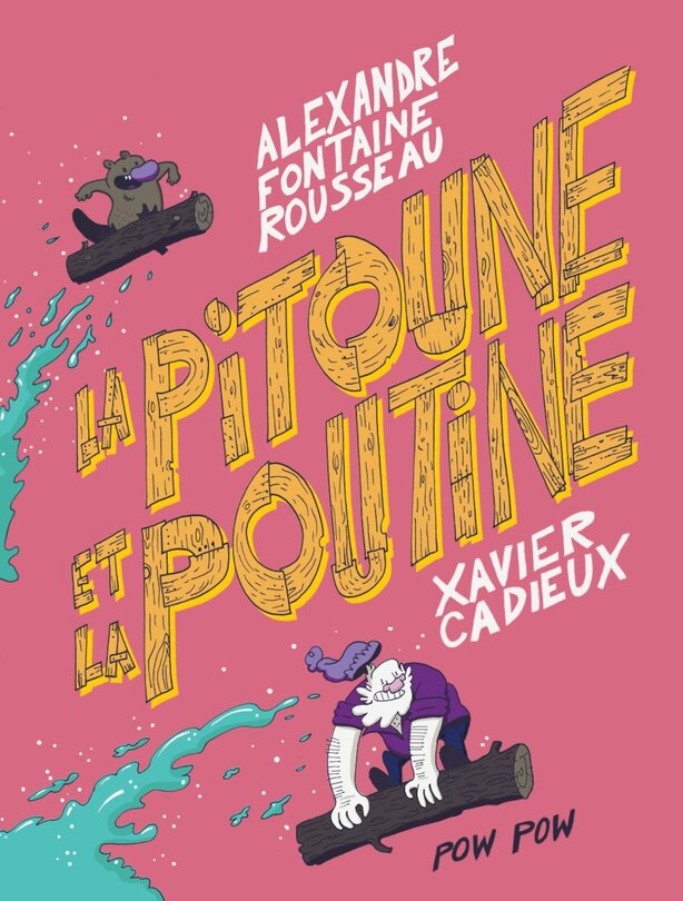 Front cover_La pitoune et la poutine
