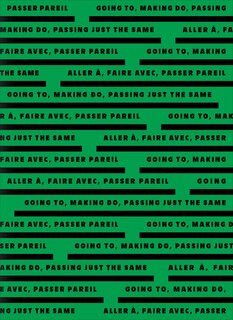 Front cover_Aller &agrave;, faire avec, passer pareil