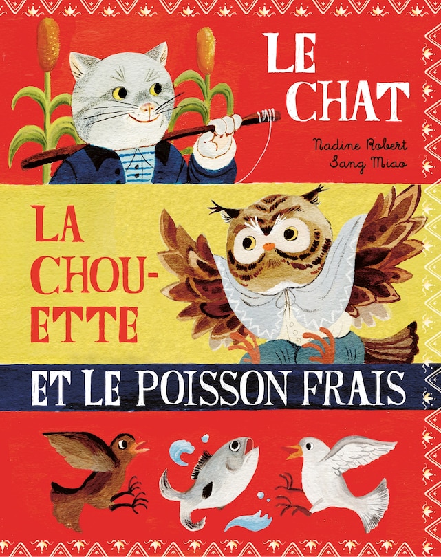 Front cover_Le chat, la chouette et le poisson frais