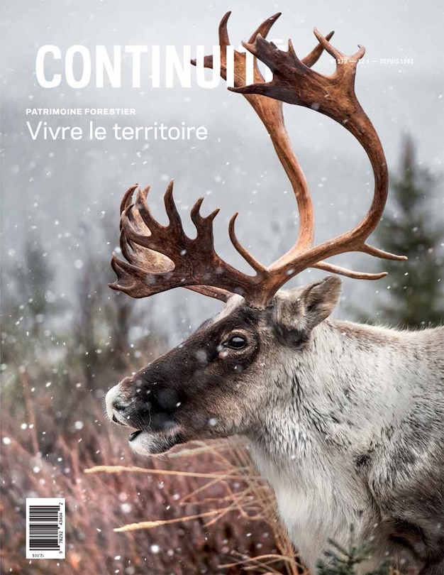 Couverture_Continuité, no. 179, Patrimoine forestier : vivre le territoire