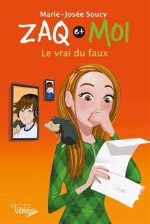 Front cover_Zaq et moi tome 5 Le vrai du faux