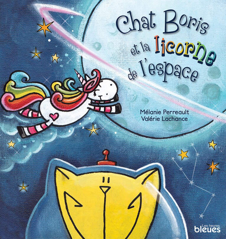 Chat Boris et la licorne de l'espace