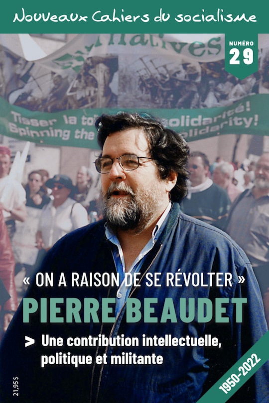 Front cover_Nouveaux cahiers du socialisme, no 29
