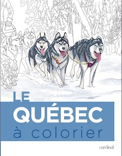 Front cover_Le Québec à colorier