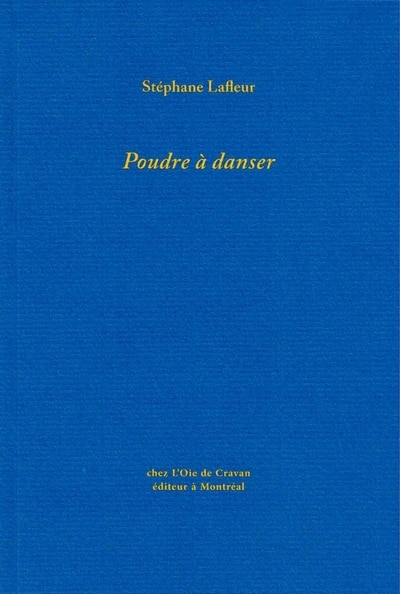 Front cover_Poudre à danser