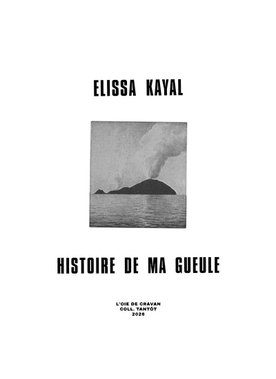 Front cover_Histoire de ma gueule