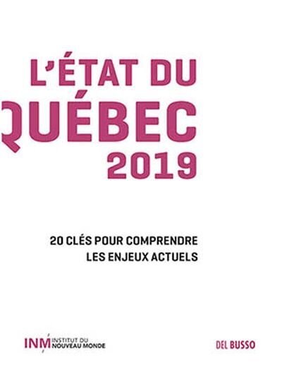 Front cover_L' état du Québec 2019