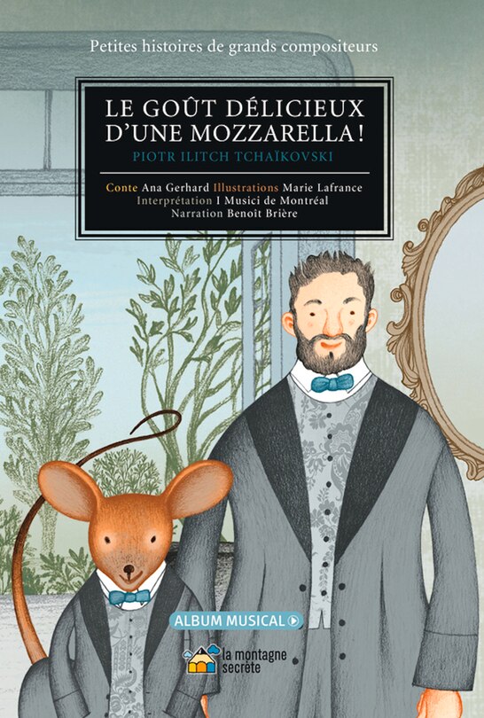 Front cover_Le goût délicieux d'une mozzarella!