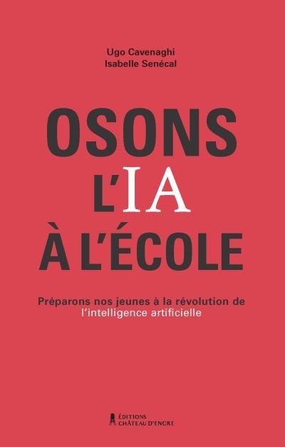 Front cover_Osons l'IA à l'école