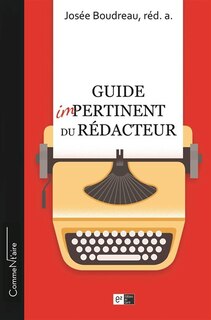 Front cover_Guide impertinent du rédacteur