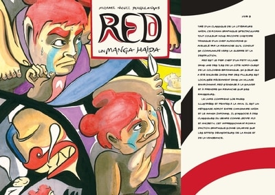 Front cover_Red : un manga haïda
