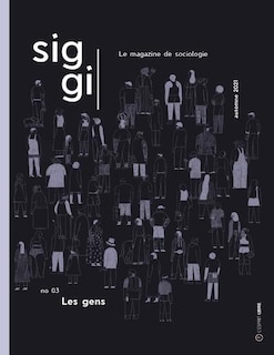 Couverture_Siggi, no. 03, automne 2021, Les gens